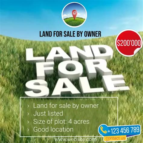 land for sale by owner.